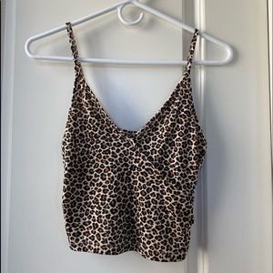 cheetah print cami